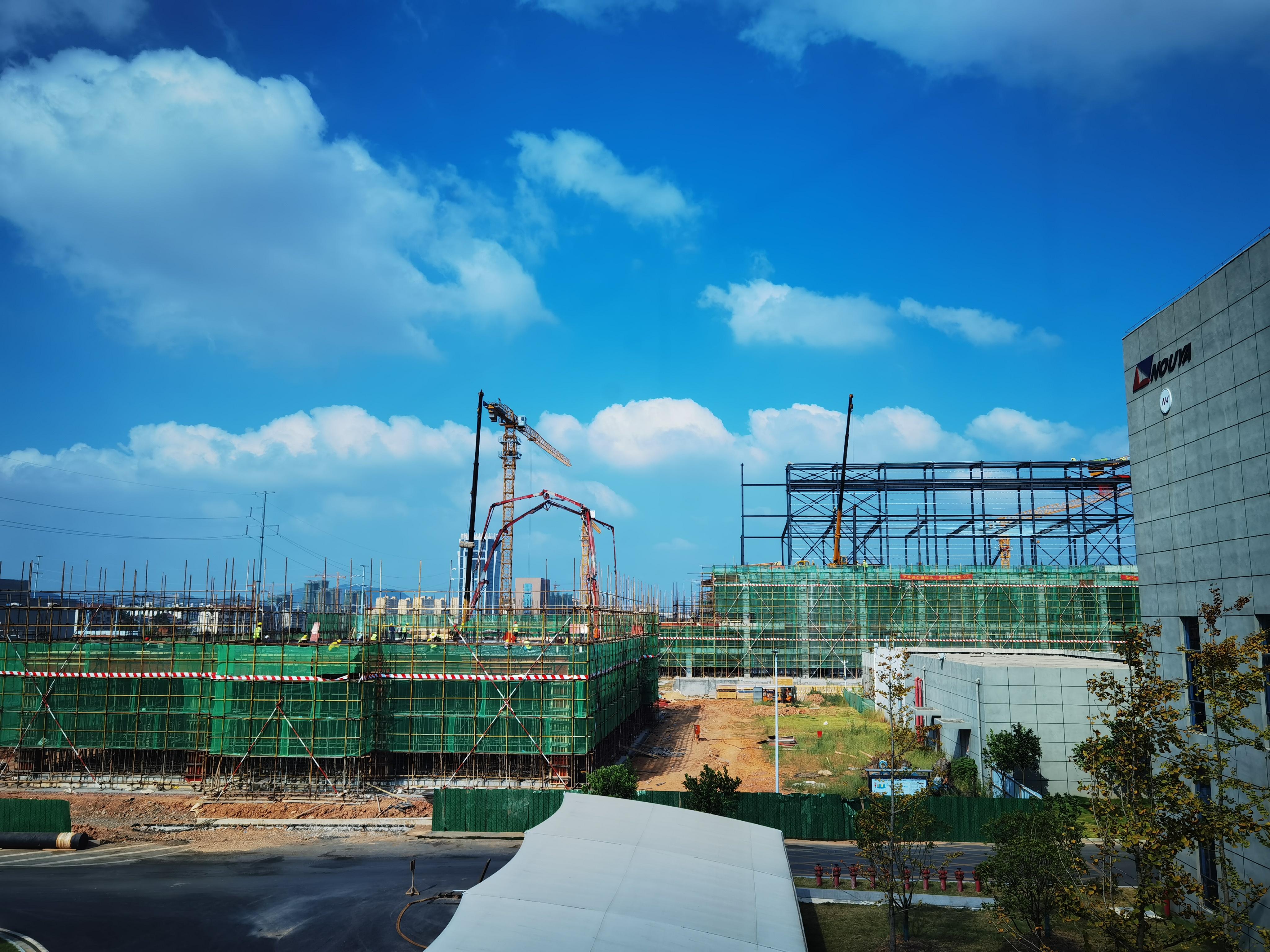 【N5工厂】必赢新材全力以赴推进项目建设(图4)